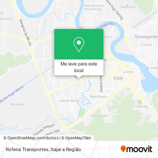Rofena Transportes mapa