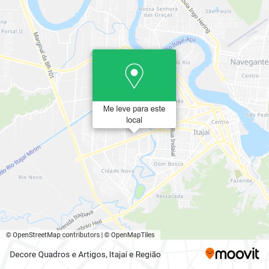 Decore Quadros e Artigos mapa