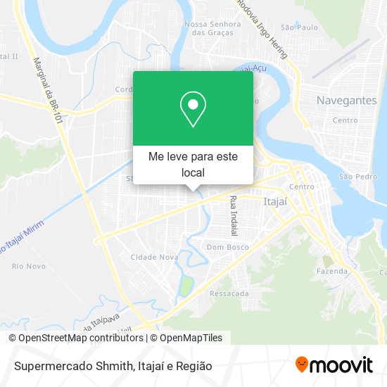 Supermercado Shmith mapa