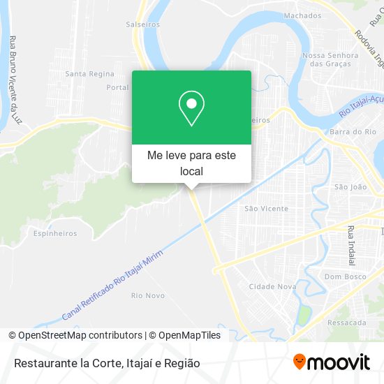 Restaurante la Corte mapa