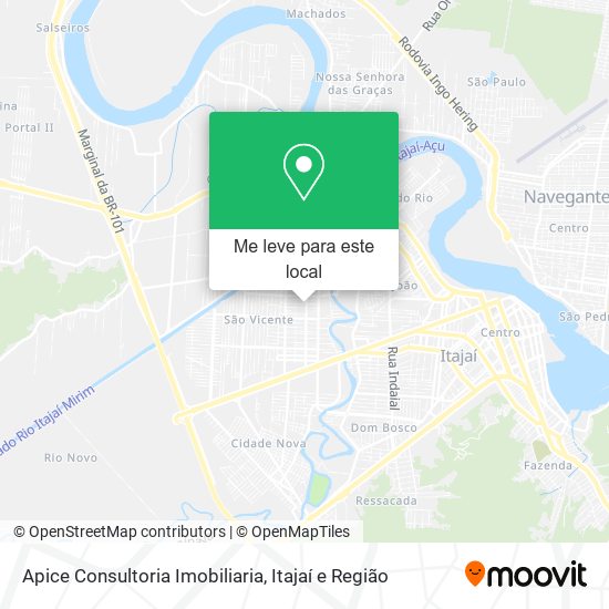 Apice Consultoria Imobiliaria mapa