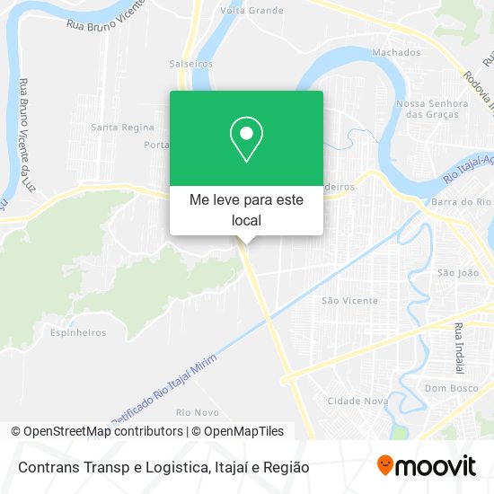 Contrans Transp e Logistica mapa