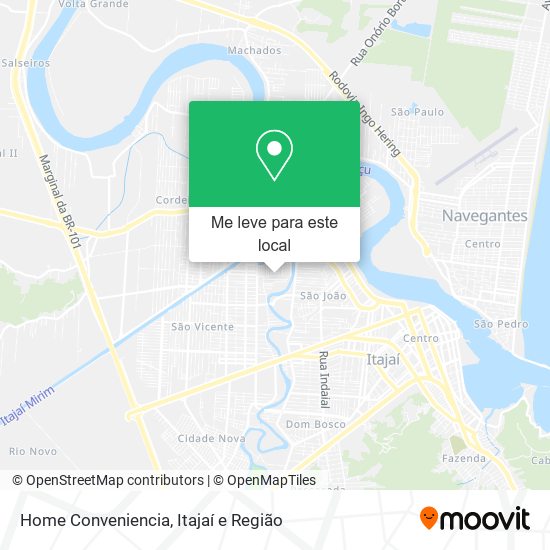 Home Conveniencia mapa