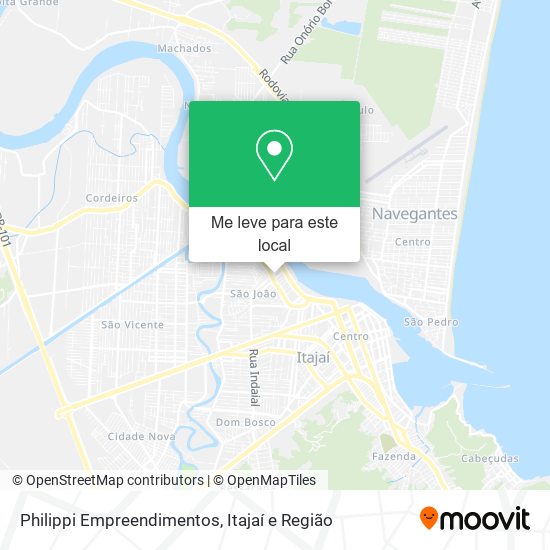 Philippi Empreendimentos mapa