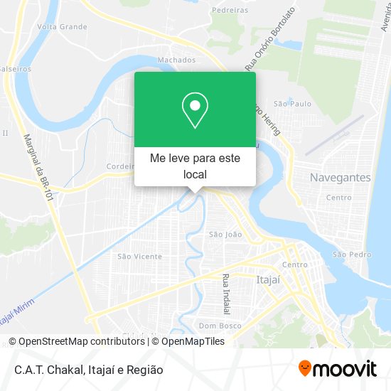 C.A.T. Chakal mapa