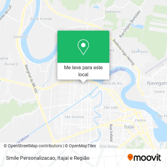 Smile Personalizacao mapa
