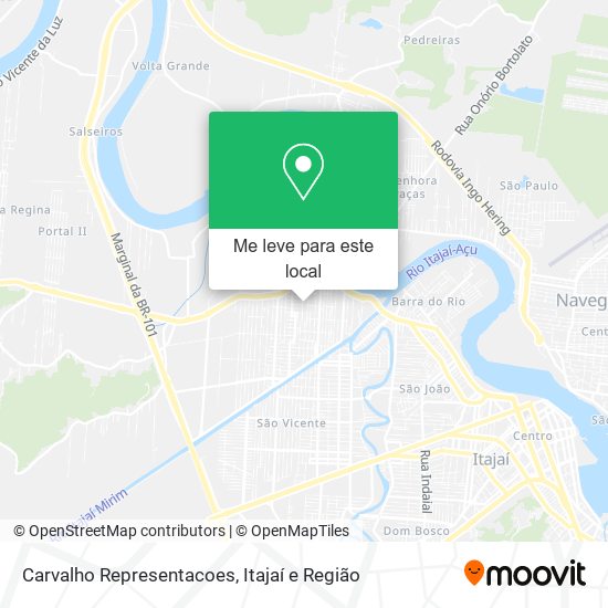 Carvalho Representacoes mapa