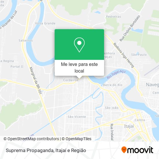Suprema Propaganda mapa