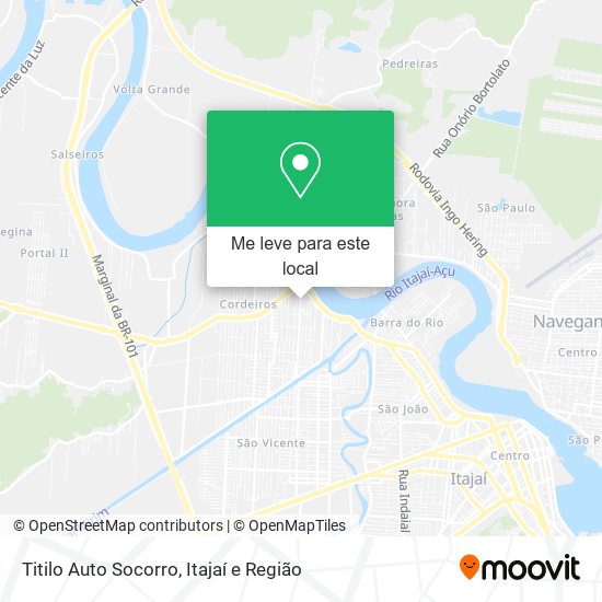 Titilo Auto Socorro mapa