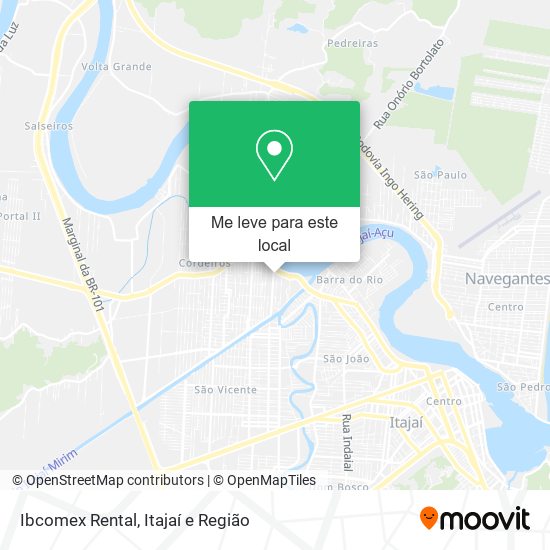 Ibcomex Rental mapa