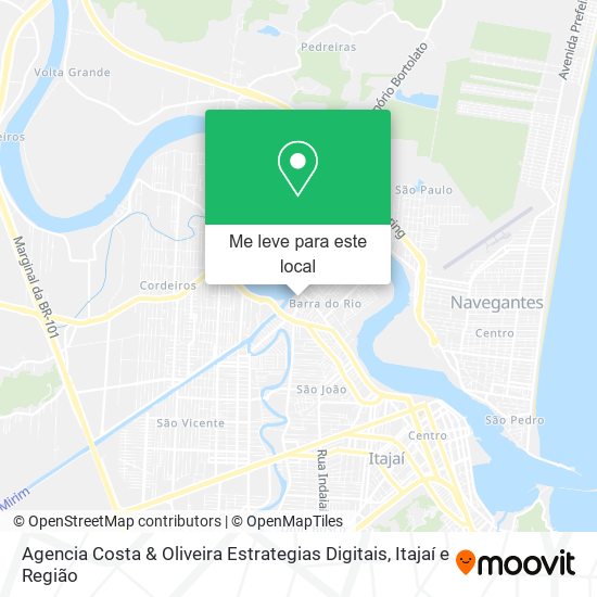 Agencia Costa & Oliveira Estrategias Digitais mapa