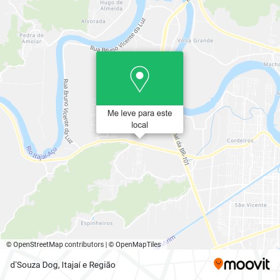 d'Souza Dog mapa