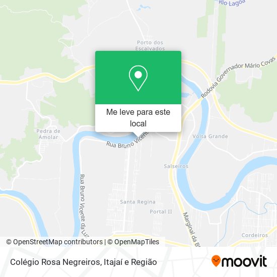 Colégio Rosa Negreiros mapa