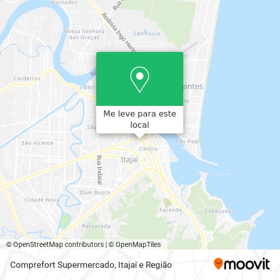 Comprefort Supermercado mapa