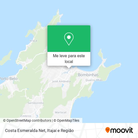 Costa Esmeralda Net mapa