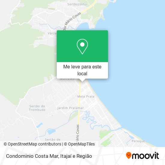 Condominio Costa Mar mapa