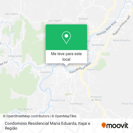 Condominio Residencial Maria Eduarda mapa