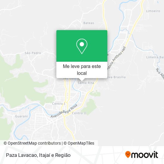 Paza Lavacao mapa