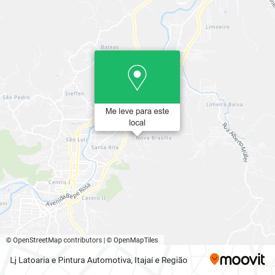 Lj Latoaria e Pintura Automotiva mapa