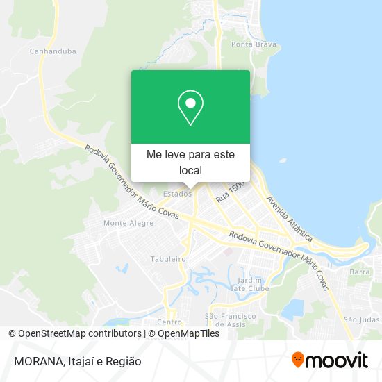 MORANA mapa