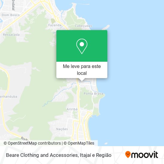 Beare Clothing and Accessories mapa