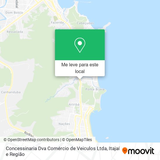 Concessinaria Dva Comércio de Veiculos Ltda mapa