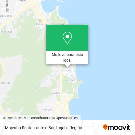 Majestic Restaurante e Bar mapa