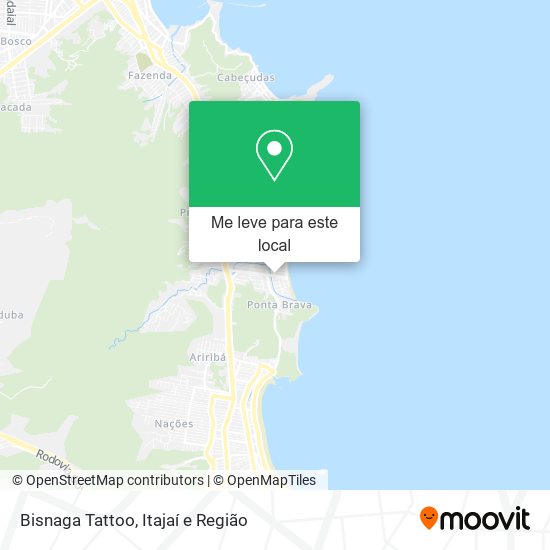 Bisnaga Tattoo mapa