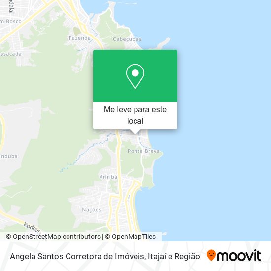 Angela Santos Corretora de Imóveis mapa