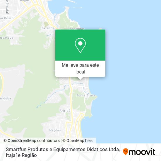 Smartfun Produtos e Equipamentos Didaticos Ltda mapa