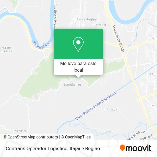 Contrans Operador Logistico mapa