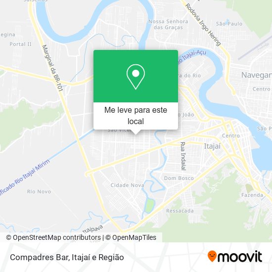 Compadres Bar mapa