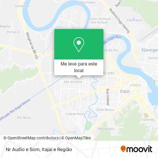Nr Audio e Som mapa