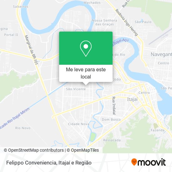 Felippo Conveniencia mapa