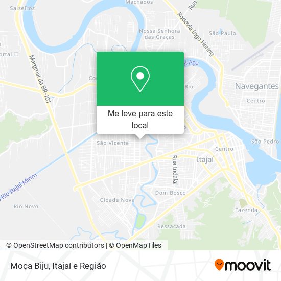 Moça Biju mapa