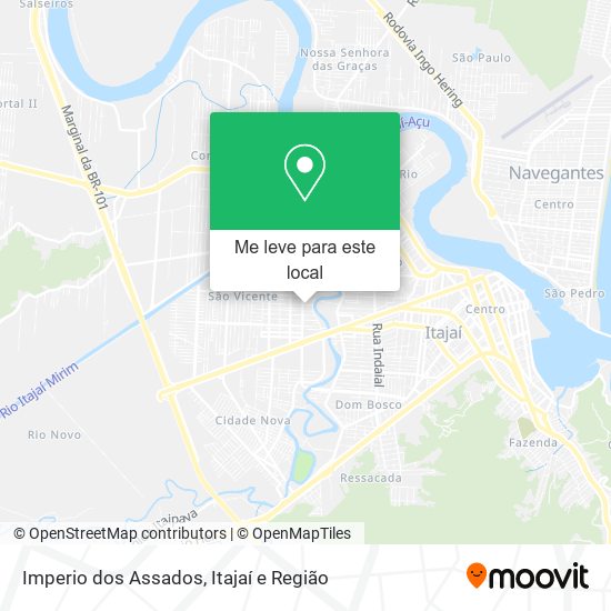 Imperio dos Assados mapa