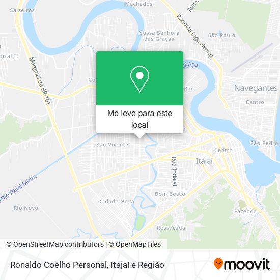 Ronaldo Coelho Personal mapa