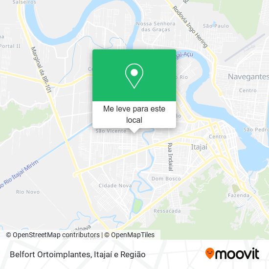 Belfort Ortoimplantes mapa