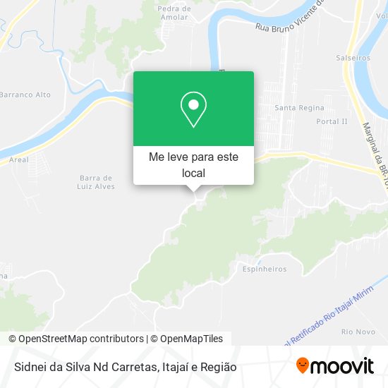 Sidnei da Silva Nd Carretas mapa