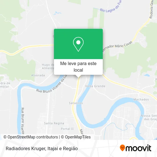 Radiadores Kruger mapa