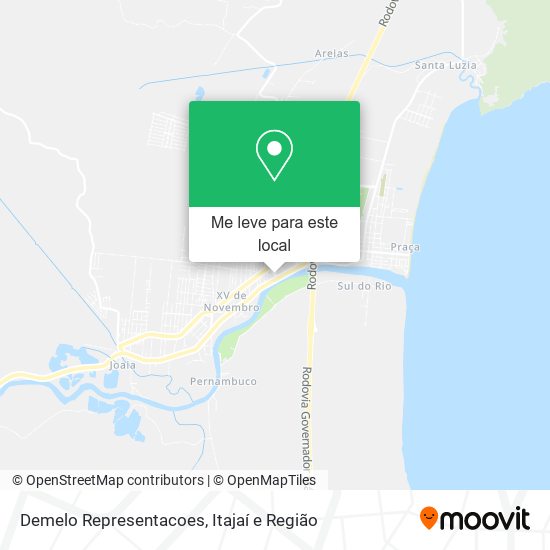 Demelo Representacoes mapa