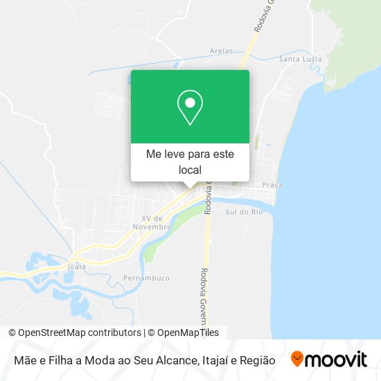 Mãe e Filha a Moda ao Seu Alcance mapa