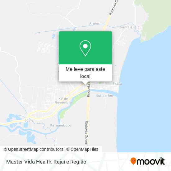 Master Vida Health mapa