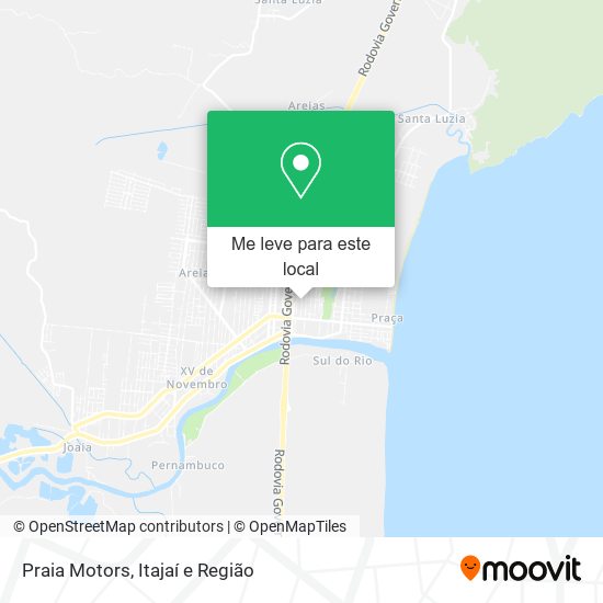 Praia Motors mapa