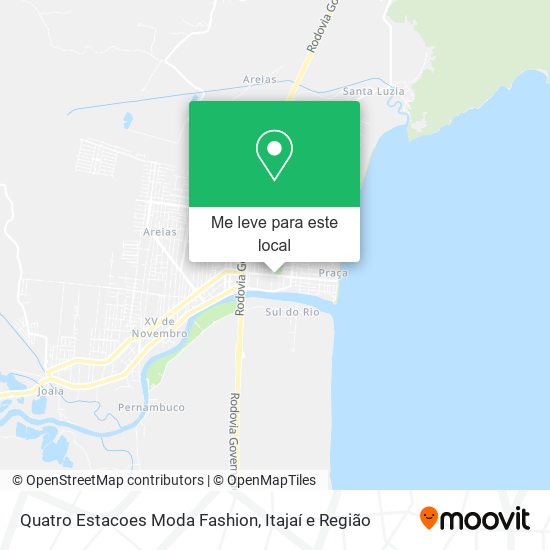 Quatro Estacoes Moda Fashion mapa