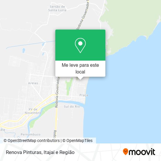 Renova Pinturas mapa