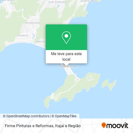 Firme Pinturas e Reformas mapa