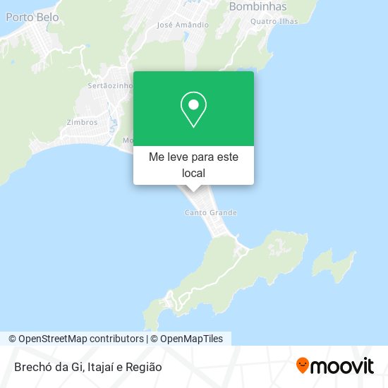 Brechó da Gi mapa