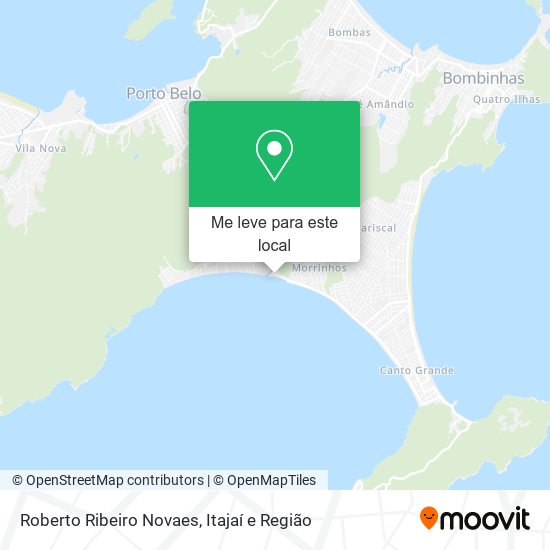Roberto Ribeiro Novaes mapa