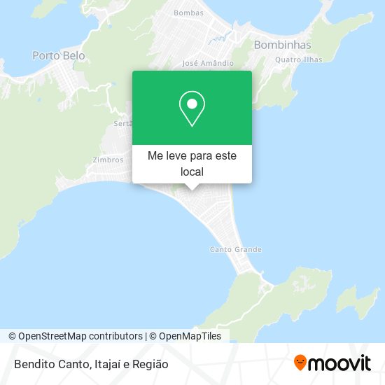 Bendito Canto mapa